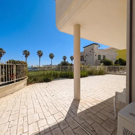 -cortile Privato- Ac Fronte Mare 8 Posti Apartamento Lido di Fermo